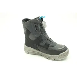 superfit Jungen Mars Warm Gefütterte Gore-tex Schneestiefel, Schwarz Hellgrau 0070, 38