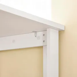SoBuy Bartisch 112 x 57 x 106 cm Weiß