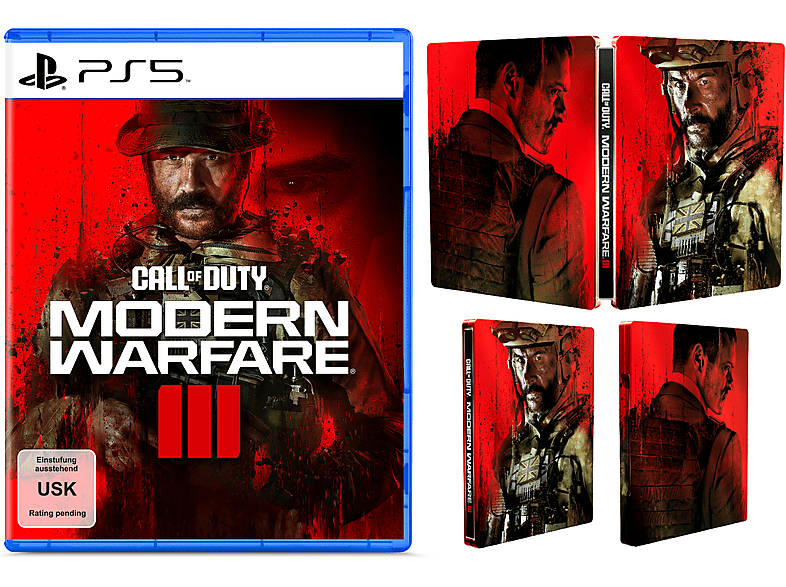 PS5 Call of Duty: Modern Warfare III + exklusives Steelbook (nur Online) - [PlayStation 5]