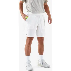 Herren Tennis Shorts atmungsaktiv - Artengo Dry weiss S