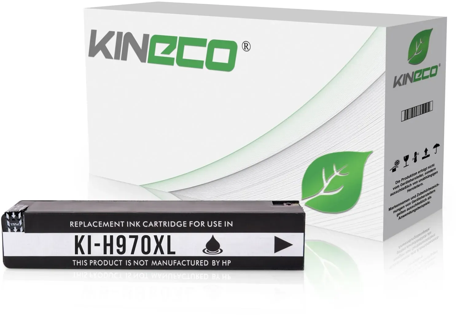 Tintenpatrone kompatibel zu HP 970XL CN625AE XL Schwarz