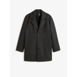 bonprix Kurzmantel mit Woll-Anteil, grau, 58