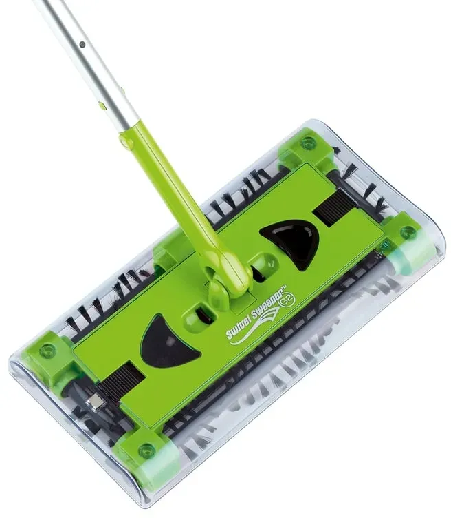 TV Werbung Unser Original Akku-Besen Swivel Sweeper G2 - kabellos und wiederaufladbar - limegreen