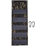 50-w-tragbares, Faltbares Monokristallines Silizium-solarpanel – Solarladetasche Für Notfälle Und Camping