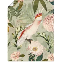 ARTland »Vintage Papagei«, U1UV (30 x 40 cm)