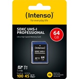 Intenso SDXC Professional 64GB Class 10 UHS-I