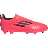 Adidas F50 League Laceless Kids FG/MG Turbo / Aurora Black / Platinum Metallic 31