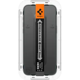 SPIGEN Glass tR EZ Fit 2 Pack transparency iPhone 15 Pro Max
