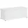 Homcom Truhe Aufbewahrungsbox Holzkiste mit klappbarem Deckel Spanplatte Weiß 100 x 40 x 40cm
