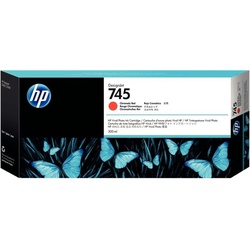 hp Tintenpatrone 745 chromatisch rot 300ml, für DesignJet Z5600