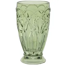 Chic Antique Glas mit Muster 350 ml Trinkglas