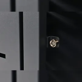 Mendler Mülltonnenverkleidung HWC-H40b 110 x 115 x 62 cm grau