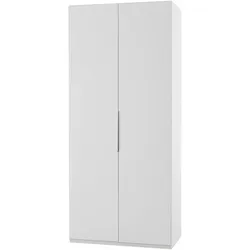 Kleiderschrank WIMEX "Level by fresh to go", weiß, B:100cm H:216cm T:58cm, Schränke, ohne Schubladen