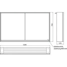EMCO Loft 120 cm grau