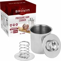 BROWIN Schinkenkocher Edelstahl 313008 weiß