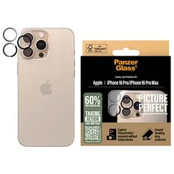 PanzerGlassTM PICTUREPERFECT Kamera-Schutzglas für Apple iPhone 16 Pro, iPhone 16 Pro Max