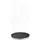 Home Deluxe Bodendusche Calia Anthrazit ⌀ 70,5 cm