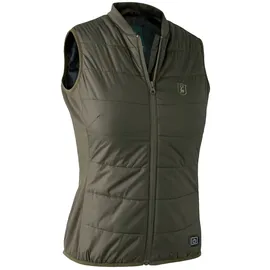 Deerhunter Funktionsweste Damen Heizweste Heat Inner grün 36
