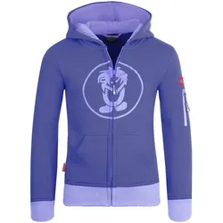 Kinder Hoodie Pullover Sortland Dunkellila/Lavender One Size