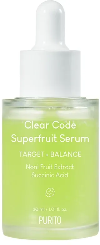 PURITO Clear Code Superfruit Serum Feuchtigkeitsserum 30 ml
