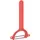 Mepal Chef it Edelstahl-Sparschäler 17 cm Coral