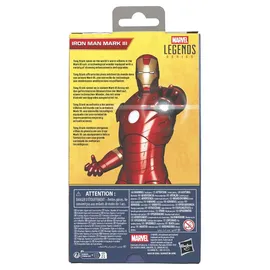 Hasbro Iron Man Marvel Legends Series Actionfigur Mark III 15 cm