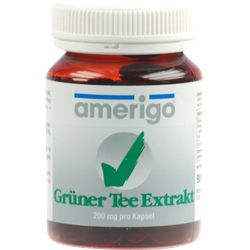 Grüner TEE Extrakt amerigo 200 mg Kapseln 90 St