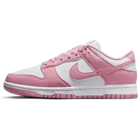 Nike Dunk Low Sneaker, White Elemental Pink, 38 EU