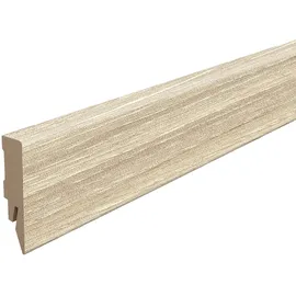 EGGER Sockelleiste L323 Kubisch für Fußboden Parkett 6 cm Eiche