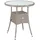 CASARIA Polyrattan Beistelltisch Ø 60 x 74 cm Beige/Grau