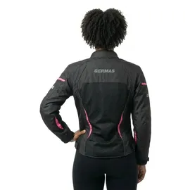 Gms Tara Textiljacke Schwarz/Pink XL