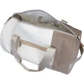 360 Grad Umhängetasche Pirat weiß-taupe