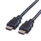VALUE HDMI High Speed Kabel mit Ethernet, Schwarz 7,5 m