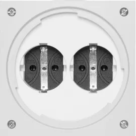 ABL Schuko-Steckdose 2-fach Grau