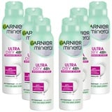 Garnier Mineral UltraDry Spray 6 x 150 ml