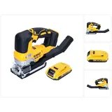 DeWalt DCS 334 N Akku Pendelhub Stichsäge 18 V Brushless + 1x Akku 2,0 Ah - ohne Ladegerät