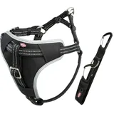 Trixie Dog Protect Hundegeschirr Schwarz 50-65 cm