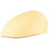 Breiter Schiebermütze Leichte Stroh-Flatcap mit CoolMax beige S