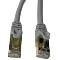 Vago-Tools CAT7 Patchkabel Netzwerkkabel grau 3m rund