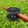 Relaxdays Schlauchführung Gartenschlauch 24x9 cm schwarz