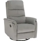 Mid.you Fernsehsessel, Grau, Textil, 80x104-85x101-167 cm, Wohnzimmer, Sessel, Fernsehsessel