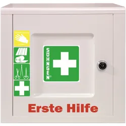 SÖHNGEN Erste Hilfe Schrank PICCOLO 5001024 DIN 13157 gefüllt weiß