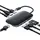 Aukey CB-C71 laptop-dockingstation - portreplikator Schwarz