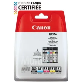 Canon PGI-580 pigmentschwarz + CLI-581 CMYK