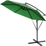 Kingsleeve Ampelschirm Grün Alu Ø330cm UV-Schutz 50+
