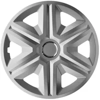 NRM Radkappen FAST, 16 in Zoll, (4-St) Universal Radkappen Radzierblenden 4 Stück 16" silberfarben
