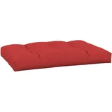 vidaXL Palettenkissen 120 x 80 x 12 cm rot 1 St.