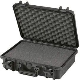 Max MAX380H115S Valigetta ermetica, Nero, 380 x 270 x 115 mm