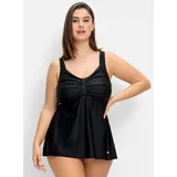 sheego Bikini-Top Damen Schwarz 44 Cup E