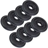 ScSPORTS ScSPORTS® Hantelscheiben Set 30mm Gusseisen Gewichtsscheiben Gewichte Guss
